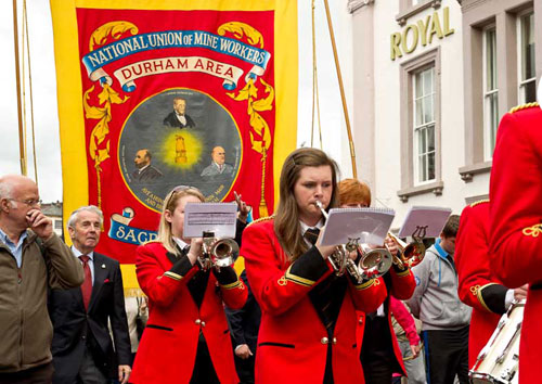 true faith supports – Friends of the Durham Miners’ Gala