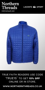 Lacoste Sport Zip Through Quilted Jacket - Monaco Blue