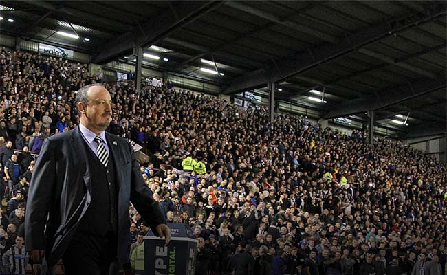 Rafa Benitez Newcastle Fans Barnsley