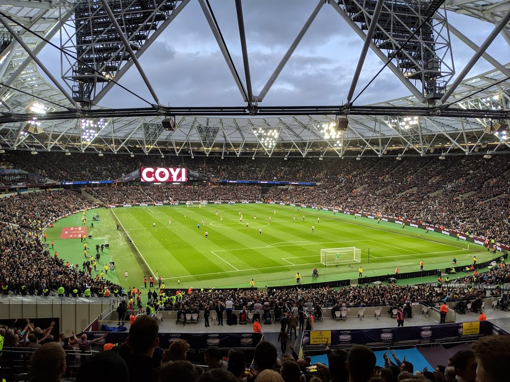 MATCH REPORT: West Ham 2 Newcastle 0, Sat 2nd March, London Stadium, att: 59,910