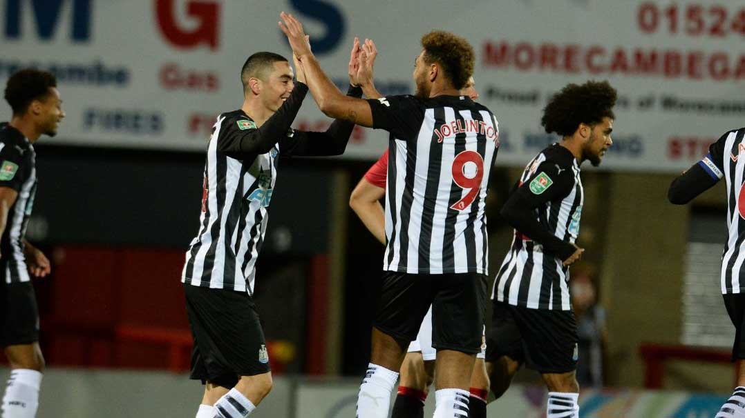 Match Report: Morecambe 0-7 Newcastle United